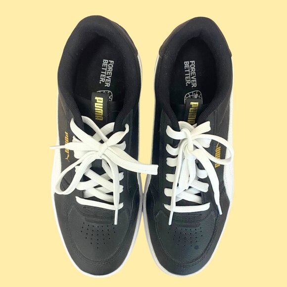 PUMA Cali Star Bold Black & White Platform Sneakers – Women’s 8.5 - Picture 5 of 9